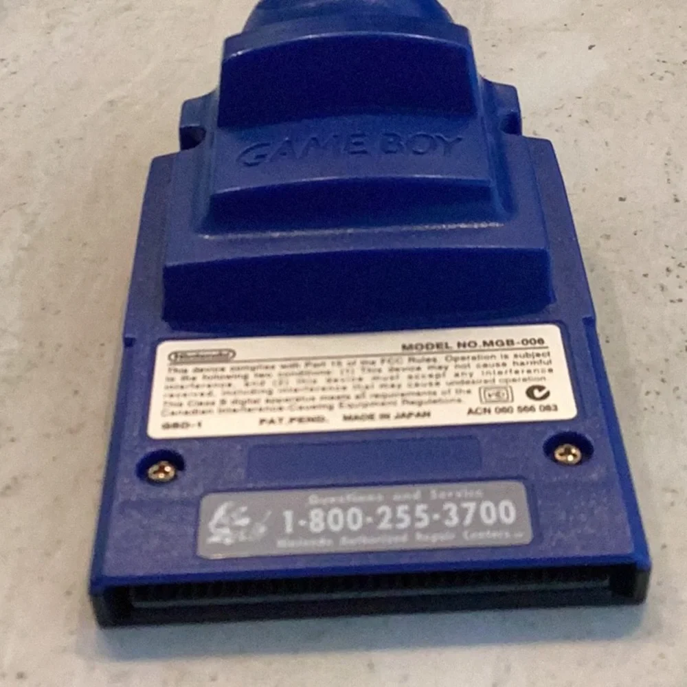 Nintendo Gameboy Camera Authentic Blue Game Boy